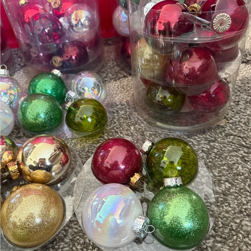 Retired Pier 1 Glass Ornaments Bulk Lot 75pc + Mega Bundle SKU 2202442.